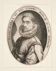 Hieronymous Scholiersin muotokuva tekijältä Hendrick Goltzius