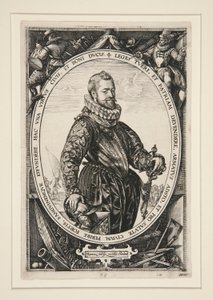 Jacques de la Faillen muotokuva tekijältä Hendrick Goltzius