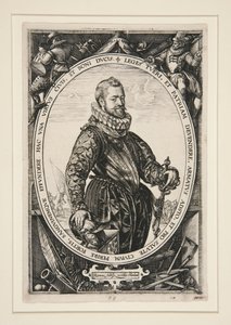 Jacques de la Faillen muotokuva tekijältä Hendrick Goltzius