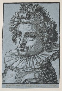 Gillis van Breenin muotokuva tekijältä Hendrick Goltzius