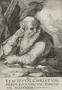 Pyhä Andreas tekijältä Hendrick Goltzius