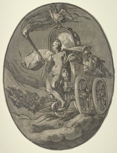 Seitsemän jumalaa: Nox (yö) tekijältä Hendrick Goltzius