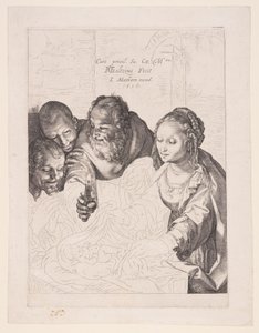 Paimenten palvonta tekijältä Hendrick Goltzius