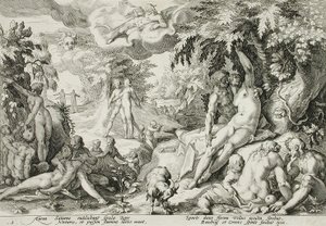 Kultainen aikakausi tekijältä Hendrick Goltzius