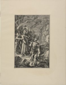 Kristuksen pettäminen, levy kolme julkaisusta Kristuksen kärsimys tekijältä Hendrick Goltzius