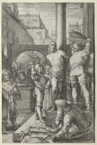 The Passion: The Flagelling tekijältä Hendrick Goltzius