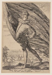 Standardin kantaja tekijältä Hendrick Goltzius