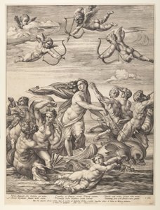 Galatean voitto tekijältä Hendrick Goltzius