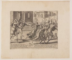 Kullekin omansa, kirjasta Litis Abusus (Lain väärinkäytökset). tekijältä Hendrick Goltzius