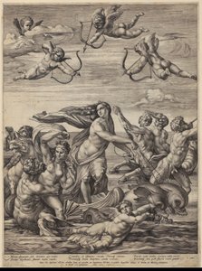 Galatean voitto tekijältä Hendrick Goltzius