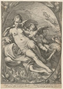 Venus ja Cupido, sarjan ”Kolme jumalattarta” 2. arkki