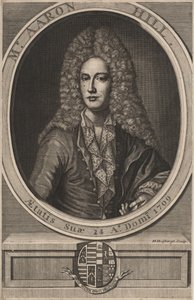 Aaron Hill, 1709 tekijältä Hendrick Hulsberg