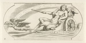 Aurora vaunuissa Nouveau Livre des Dieux et Deeßes De la Marine Bouckje of Sea Gods and Goddess (sarjan nimi)