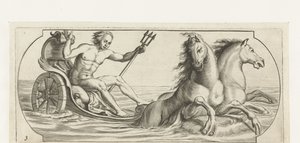 Neptunus vaunuissa Nouveau Livre des Dieux et Deeßes De la Marine Bouckje of Sea Gods and Goddess (sarjan nimi)