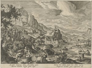 Syksy Syksy (otsikko esineessä) Neljä vuodenaikaa (sarjan nimi) tekijältä Hendrick van Schoel