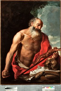 Hendrik van Somerin (1615-1684) Pyhän Hieromuksen maalauksen esitys tekijältä Hendrick van Somer
