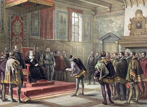 Kompromissi tai aatelisten liitto tekijältä Hendrik Albert van (after) Trigt