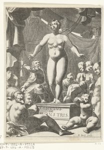 Alaston nainen viisi rintaa Fortunius Licetus, De Monstris, Amsterdam 1665, otsikkosivu