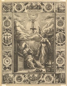 Ave Maria, Allegorical Scenes on the Life of Christ, Christian and Profane allegories. tekijältä Hendrik Goltzius