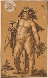 Bacchus tekijältä Hendrik Goltzius