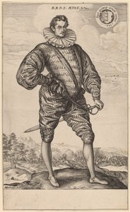 Balthasar Bathory de Somloy tekijältä Hendrik Goltzius