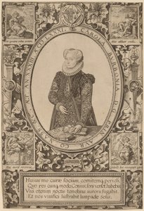 Charlotte of Bourbon tekijältä Hendrik Goltzius