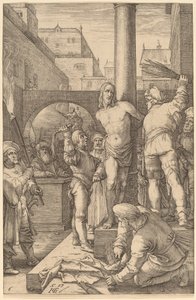 Kristuksen liputus tekijältä Hendrik Goltzius
