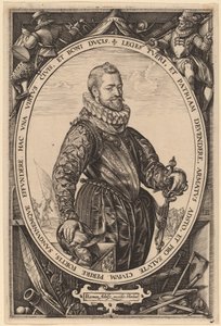Jacques de la Faille tekijältä Hendrik Goltzius