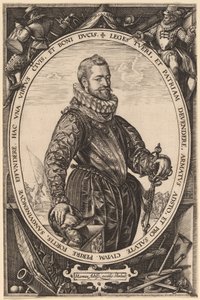 Jacques de la Faille tekijältä Hendrik Goltzius