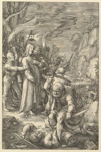 Kristuksen pettäminen, Kristuksen kärsimys, 1598. tekijältä Hendrik Goltzius