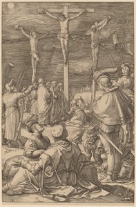 Ristiinnaulitseminen tekijältä Hendrik Goltzius