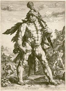 Suuri Herkules tekijältä Hendrik Goltzius