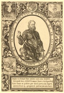William, Nassaun kreivi, Orangen prinssi tekijältä Hendrik Goltzius