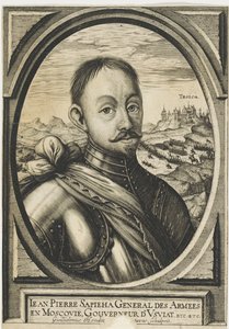 Jan Piotr Sapieha 1569-1611, noin 1630. tekijältä Hendrik Hondius the Elder