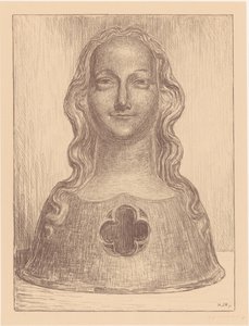 Pyhän Ursulan neitsyen pyhäinjäännöksen rintakuva tekijältä Hendrik Johannes Haverman (signed by artist)