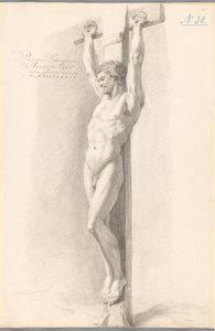 Kristus ristillä (1. palkinto 1784) tekijältä Hendrik Louw