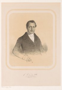 Combertus Willem van der Potin muotokuva C.W. van der Pot (otsikko esineessä) tekijältä Hendrik Ringeling