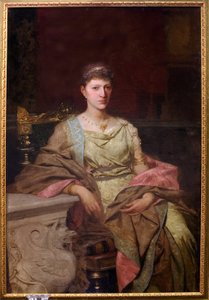 Tyszkiewiczin muotokuva (?). Peinture de Henryk Siemiradzki (1843-1902), huile sur toile tekijältä Henryk Siemiradzki