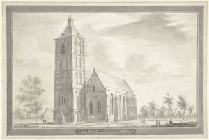 St. Plechelmus kirkko Oldenzaalissa tekijältä Hendrik Spilman