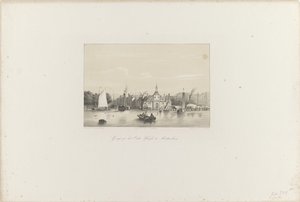 Näkymä Oude Hoofdista Rotterdamissa, 1854 Näkymä Oude Hoofdista Rotterdamissa (otsikko esineessä) Toonkunstin edistämisyhdistys, sen musiikkifestivaali ja Rotterdamin kaupunki. muisto vuodelta 1854 (sarjan nimi esineessä)