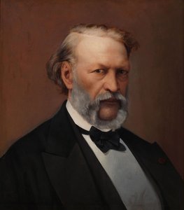 Hendrik Consciencen muotokuva 1812-1883. tekijältä Hendrik de Pondt
