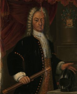 Diederik van Darven (1729-1730) Hollannin Itä-Intian kenraalikuvernöörin Diederik van Durvenin muotokuva tekijältä Hendrik van den Bosch