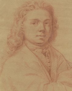 Piirtäjä Hendrik van der Vugtin omakuva tekijältä Hendrik van der Vugt