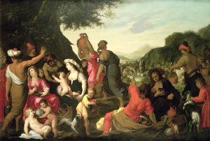 Israelilaiset erämaassa tekijältä Hendrik van the Elder Balen