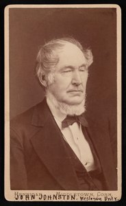 John Johnstonin muotokuva 1806-1879, Ennen vuotta 1876. tekijältä Hennigar Bros