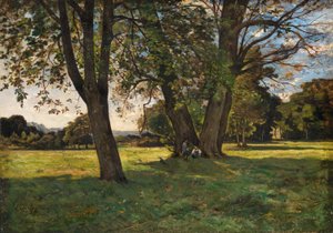 Maaseutumaisema tekijältä Henri-Joseph Harpignies