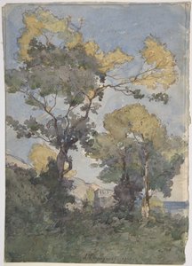 Maisema tekijältä Henri-Joseph Harpignies