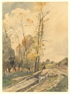Maisema Famarsissa tekijältä Henri-Joseph Harpignies