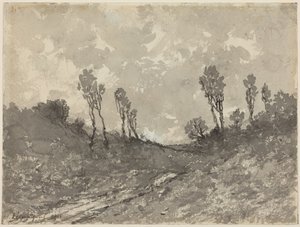 Tie Hérissonissa tekijältä Henri-Joseph Harpignies