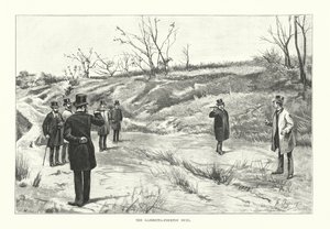 Gambetta Fourtoun kaksintaistelu (kaiverrus)